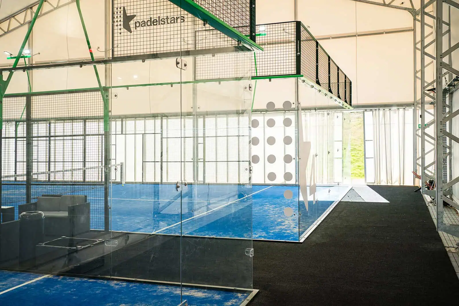 Padel court construction